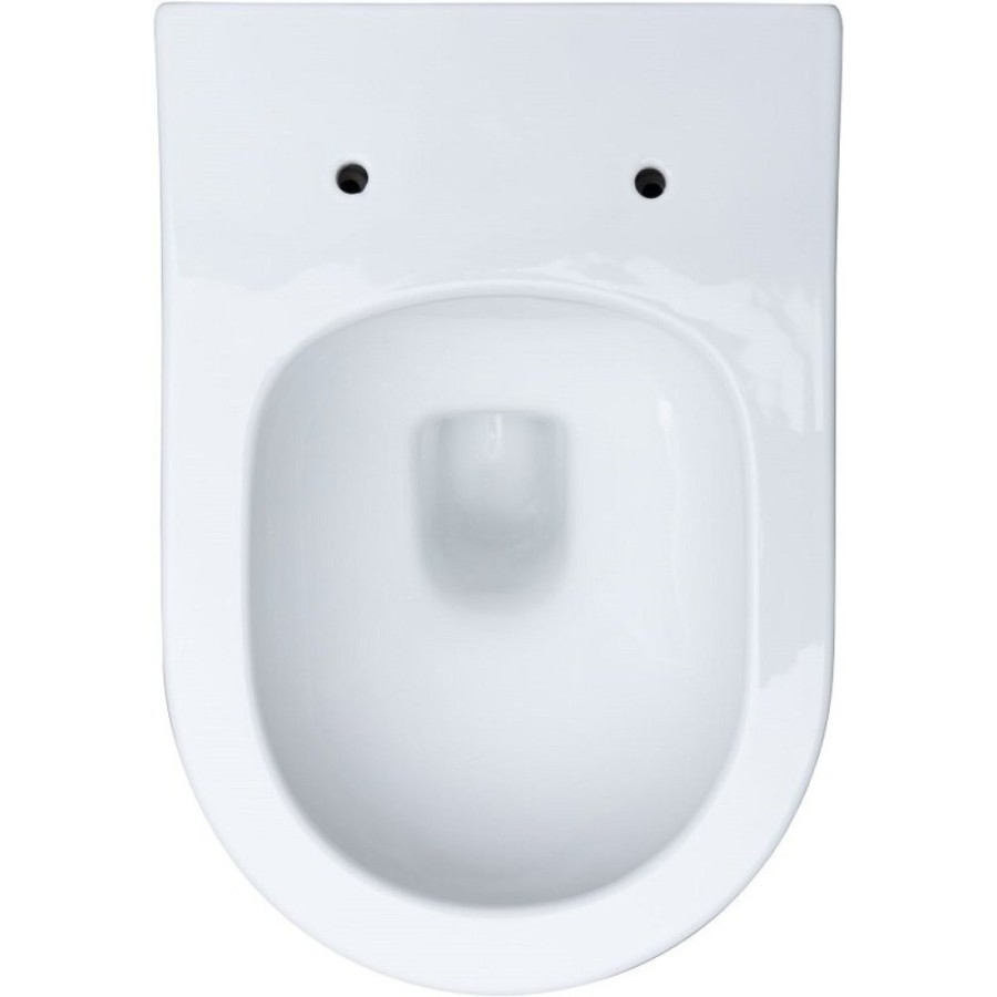 Подвесной безободковый унитаз Aquanet LAKE-W 316461, цвет белый