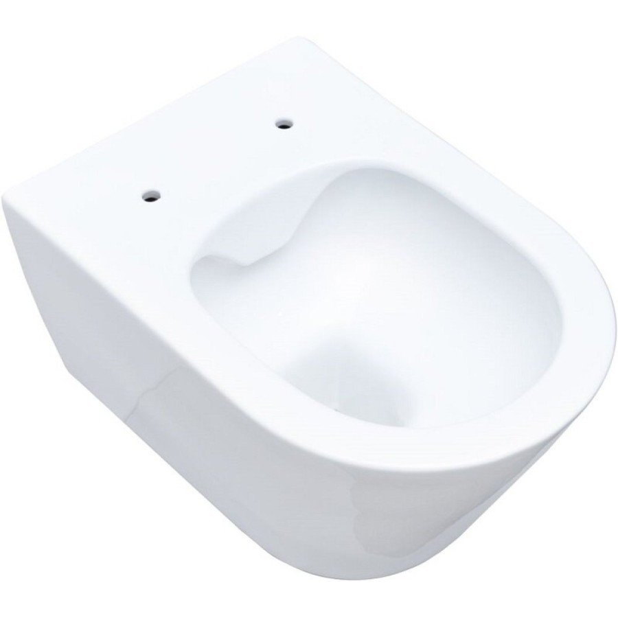 Подвесной безободковый унитаз Aquanet LAKE-W 316461, цвет белый
