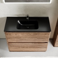 Тумба под раковину Sancos Libra Floor LB100FECH, 100 см, напольная, дуб чарльстон