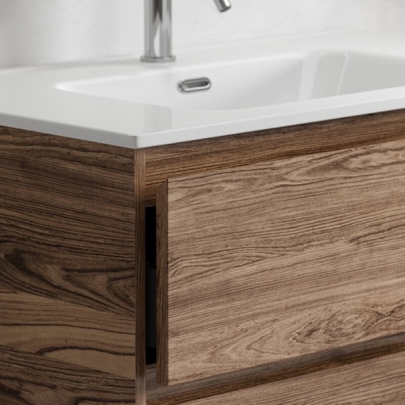 Тумба под раковину Sancos Libra Floor LB100FECH, 100 см, напольная, дуб чарльстон