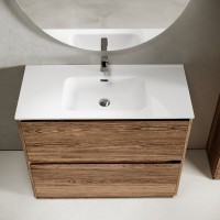 Тумба под раковину Sancos Libra Floor LB100FECH, 100 см, напольная, дуб чарльстон