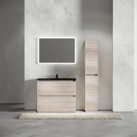 Тумба под раковину Sancos Libra Floor LB100FEG, 100 см, напольная, дуб галифакс натуральный