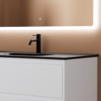 Тумба под раковину Sancos Libra 100, подвесная, белый глянец, LB100W