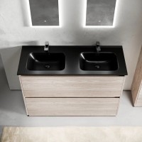 Тумба под сдвоенную раковину Sancos Libra Floor LB120F-2EG, 120 см, напольная, дуб галифакс натуральный