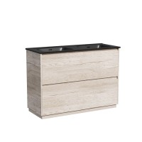 Тумба под сдвоенную раковину Sancos Libra Floor LB120F-2EG, 120 см, напольная, дуб галифакс натуральный
