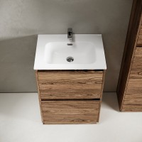 Тумба под раковину Sancos Libra Floor LB60FECH, 60 см, напольная, дуб чарльстон