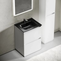 Тумба под раковину Sancos Libra Floor LB60FW, 60 см, напольная, цвет белый глянцевый