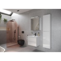 Тумба под раковину Sancos Libra LB60W 60, подвесная, белый глянец