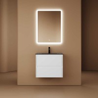 Тумба под раковину Sancos Libra LB60W 60, подвесная, белый глянец