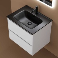 Тумба под раковину Sancos Libra LB60W 60, подвесная, белый глянец