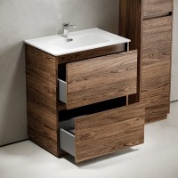 Тумба под раковину Sancos Libra Floor LB70FECH, 70 см, напольная, дуб чарльстон