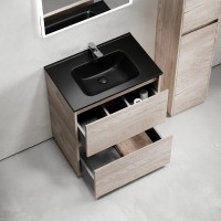 Тумба под раковину Sancos Libra Floor LB70FEG, 70 см, напольная, дуб галифакс натуральный