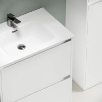 Тумба под раковину Sancos Libra Floor LB70FW, 70 см, напольная, цвет белый глянцевый