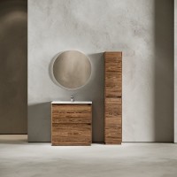 Тумба под раковину Sancos Libra Floor LB80FECH, 80 см, напольная, дуб чарльстон