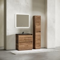 Тумба под раковину Sancos Libra Floor LB80FECH, 80 см, напольная, дуб чарльстон