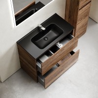 Тумба под раковину Sancos Libra Floor LB80FECH, 80 см, напольная, дуб чарльстон