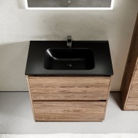 Тумба под раковину Sancos Libra Floor LB80FECH, 80 см, напольная, дуб чарльстон