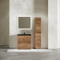 Тумба под раковину Sancos Libra Floor LB80FECH, 80 см, напольная, дуб чарльстон