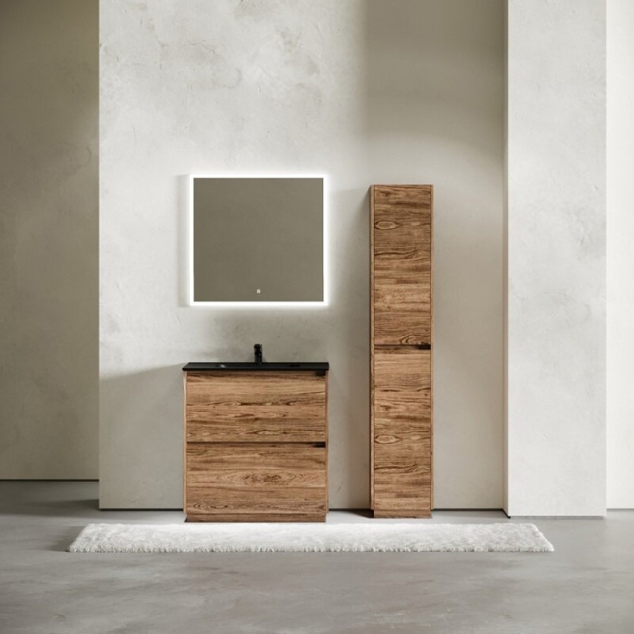Тумба под раковину Sancos Libra Floor LB80FECH, 80 см, напольная, дуб чарльстон