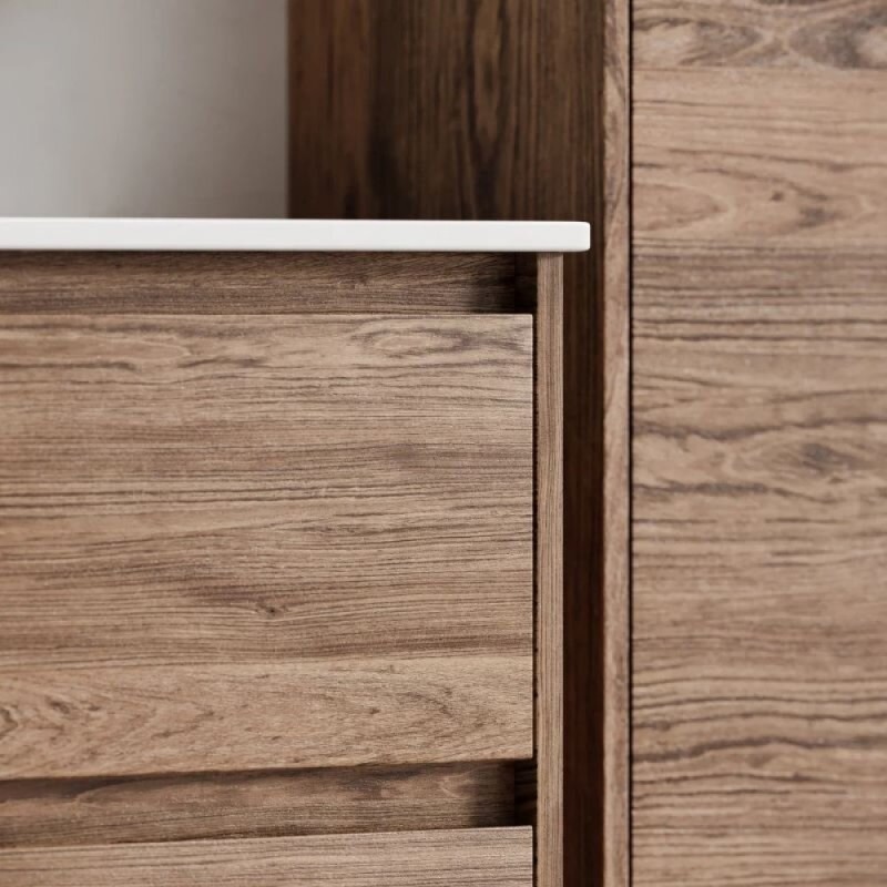 Тумба под раковину Sancos Libra Floor LB90FECH, 90 см, напольная, дуб чарльстон