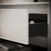 Тумба под раковину Sancos Libra LB90W 90, подвесная, белый глянец