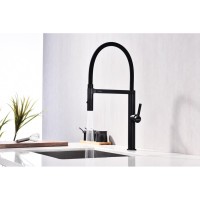 Смеситель Paulmark Leader Le214101-AN для кухонной мойки гибким изливом, антрацит