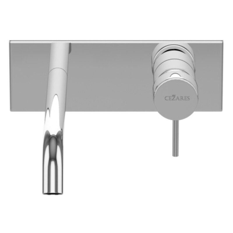Смеситель для раковины Cezares LEAF-BLI1-20-L-01-W0, хром