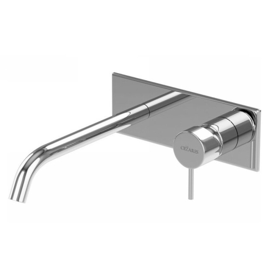 Смеситель для раковины Cezares Leaf-BLI1-L-01-W0, хром