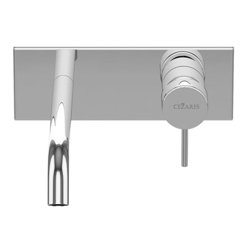 Смеситель для раковины Cezares Leaf-BLI1-L-01-W0, хром