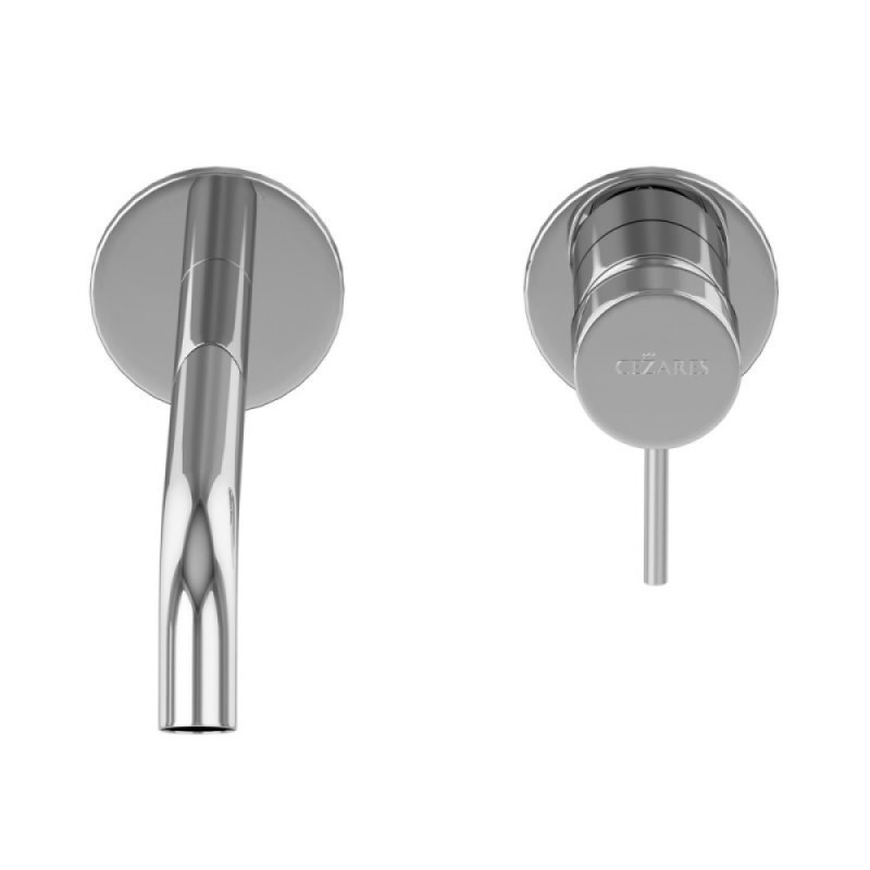 Смеситель для раковины Cezares LEAF-BLI2-20-L-01-W0, хром