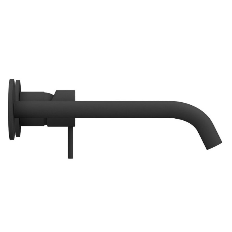 Смеситель для раковины Cezares Leaf-BLI2-L-NOP, черный матовый