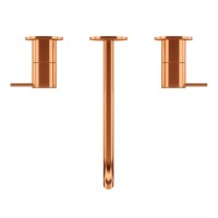 Смеситель для раковины Cezares LEAF-BLI3L-20-L-SS, бронза