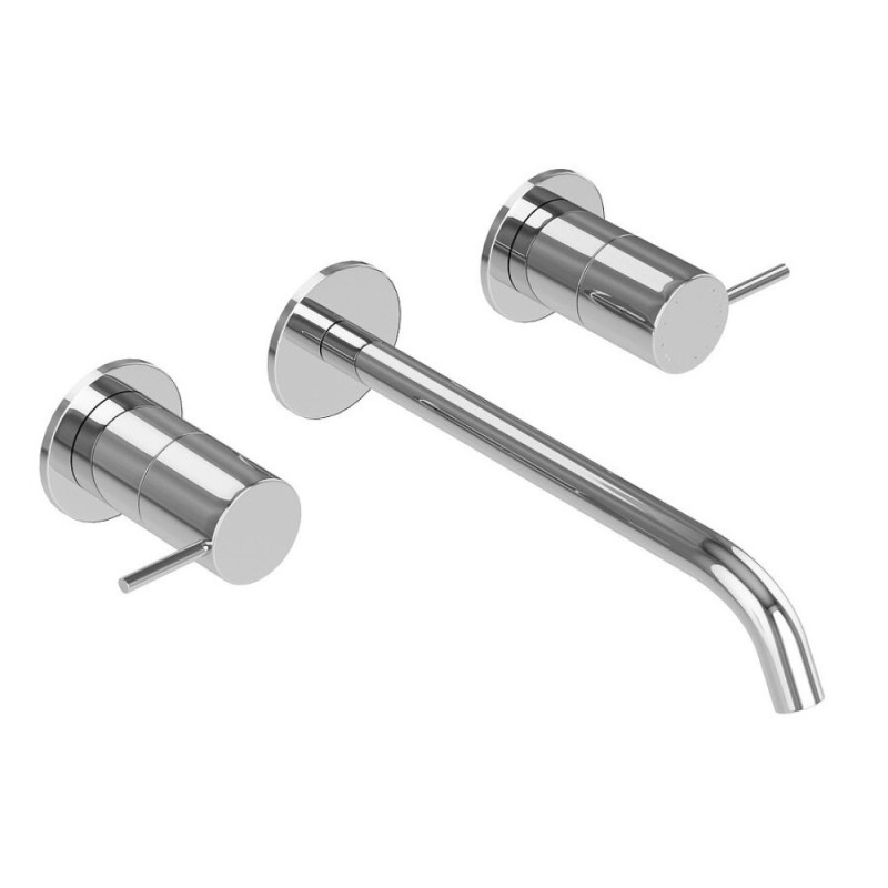 Смеситель для раковины Cezares Leaf-BLI3L-L-01-W0, хром
