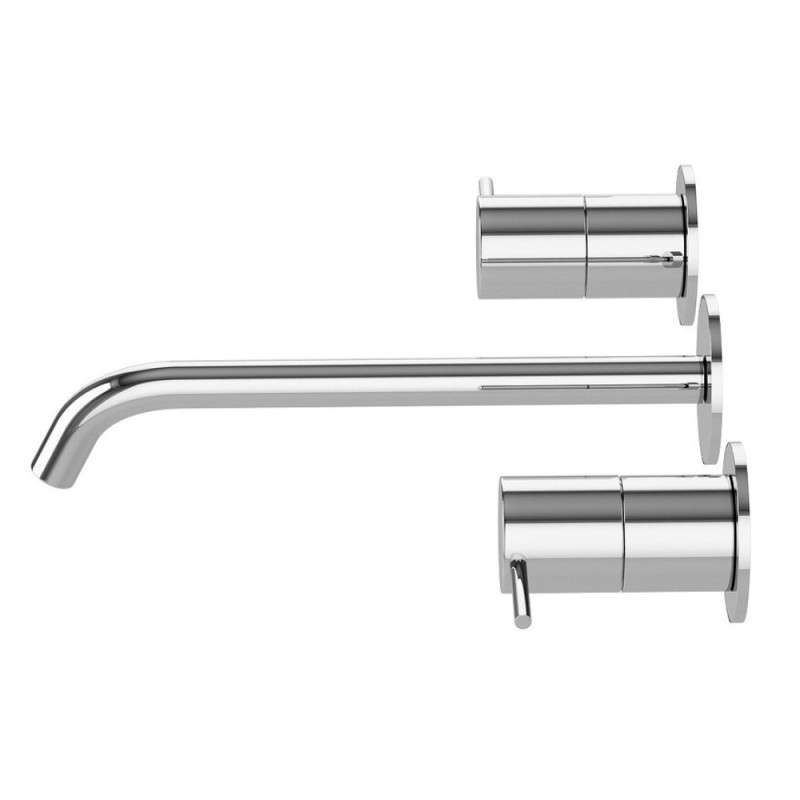 Смеситель для раковины Cezares Leaf-BLI3L-L-01-W0, хром