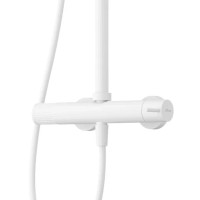 Душевая система Cezares LEAF-CDA-25-L-BIO, цвет белый матовый