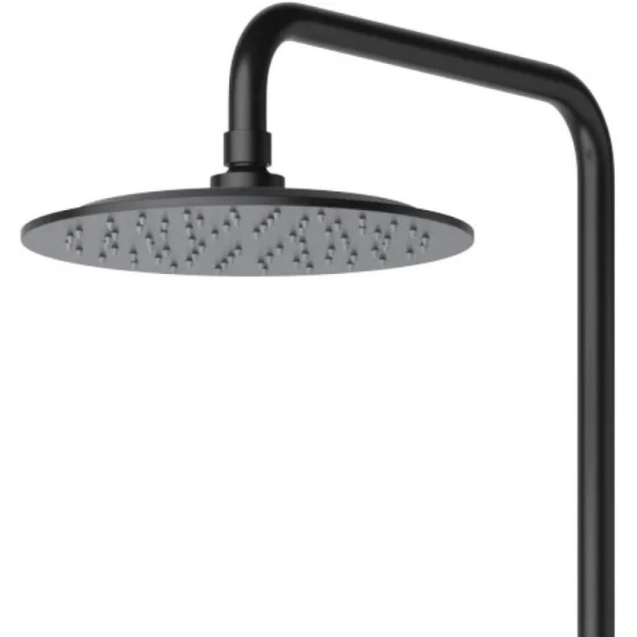 Душевая система Cezares LEAF-CDA-25-L-NOP, цвет черный матовый