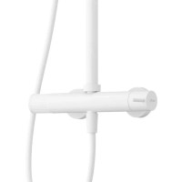 Душевая система Cezares LEAF-CDA-30-L-BIO, цвет белый матовый