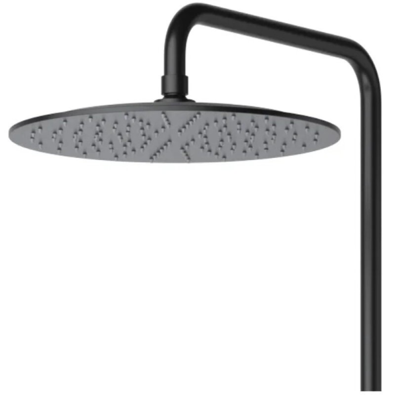 Душевая система Cezares LEAF-CDA-30-L-NOP, цвет черный матовый