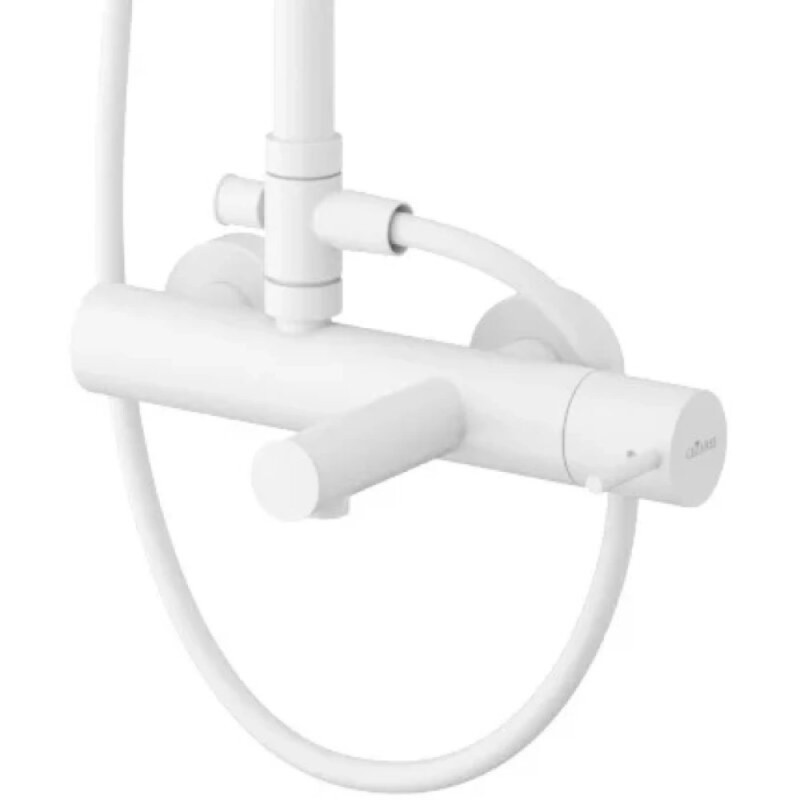 Душевая система Cezares LEAF-CVDA-30-L-BIO, цвет белый матовый