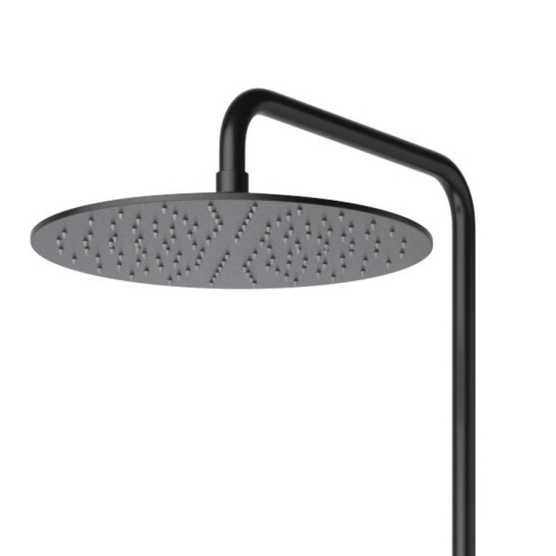 Душевая система Cezares Leaf-CVDA-30-NOP, черный матовый