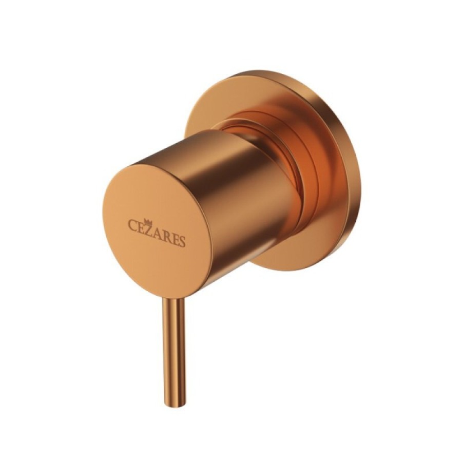Смеситель для душа Cezares LEAF-DIM-L-SS, бронза