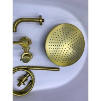 Душевая система Cezares LEAF-DSIP-30-SR, золото