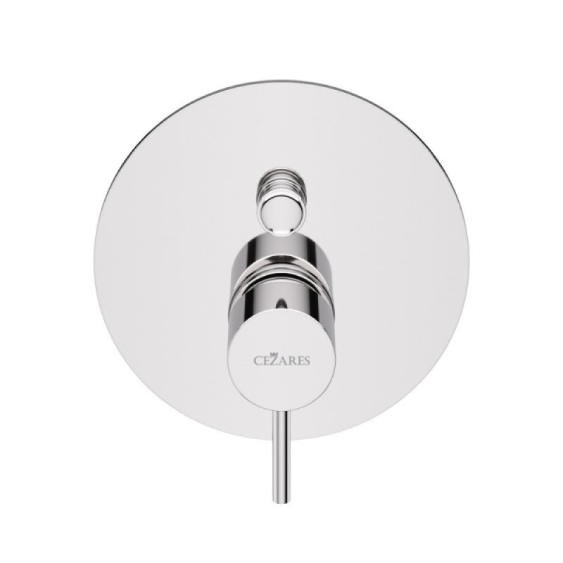 Смеситель для душа Cezares LEAF-VDIM-L-01, хром
