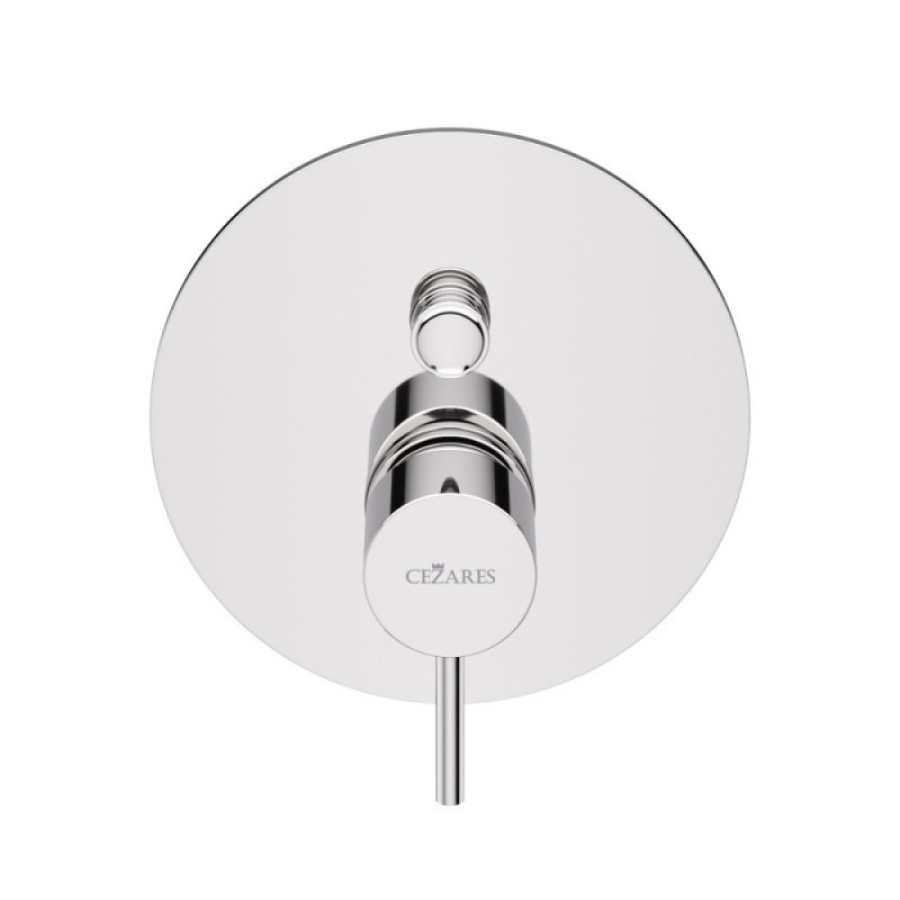 Смеситель для душа Cezares LEAF-VDIM-L-01, хром