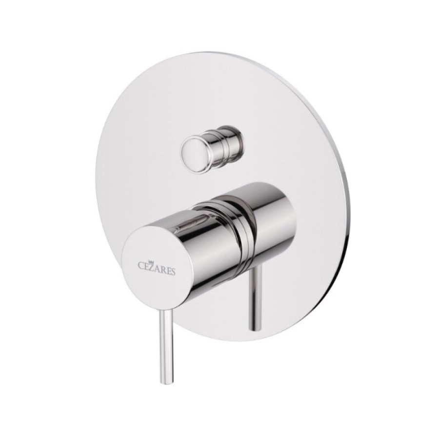 Смеситель для душа Cezares LEAF-VDIM-L-01, хром