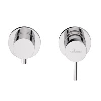 Смеситель для душа Cezares LEAF-VDIM3-L-01, хром