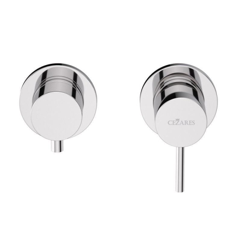 Смеситель для душа Cezares LEAF-VDIM3-L-01, хром