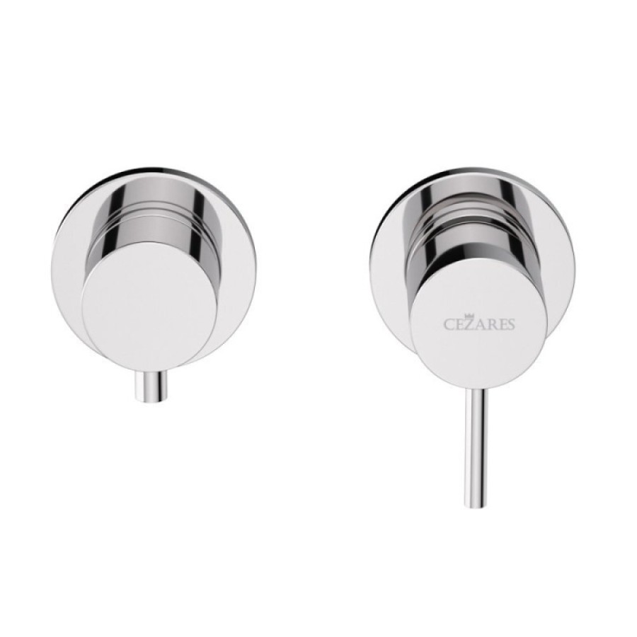 Смеситель для душа Cezares LEAF-VDIM3-L-01, хром
