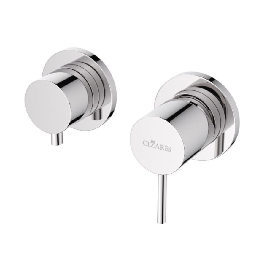 Смеситель для душа Cezares LEAF-VDIM3-L-01, хром
