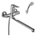 Смеситель для ванны с душем Lemark Plus Grace LM1551...